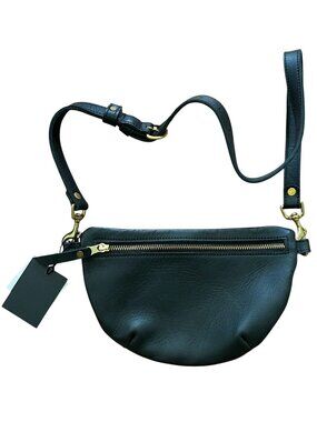 NEW Abby Alley Original Sling Bag in Classic Black Leather - Original Strap Only